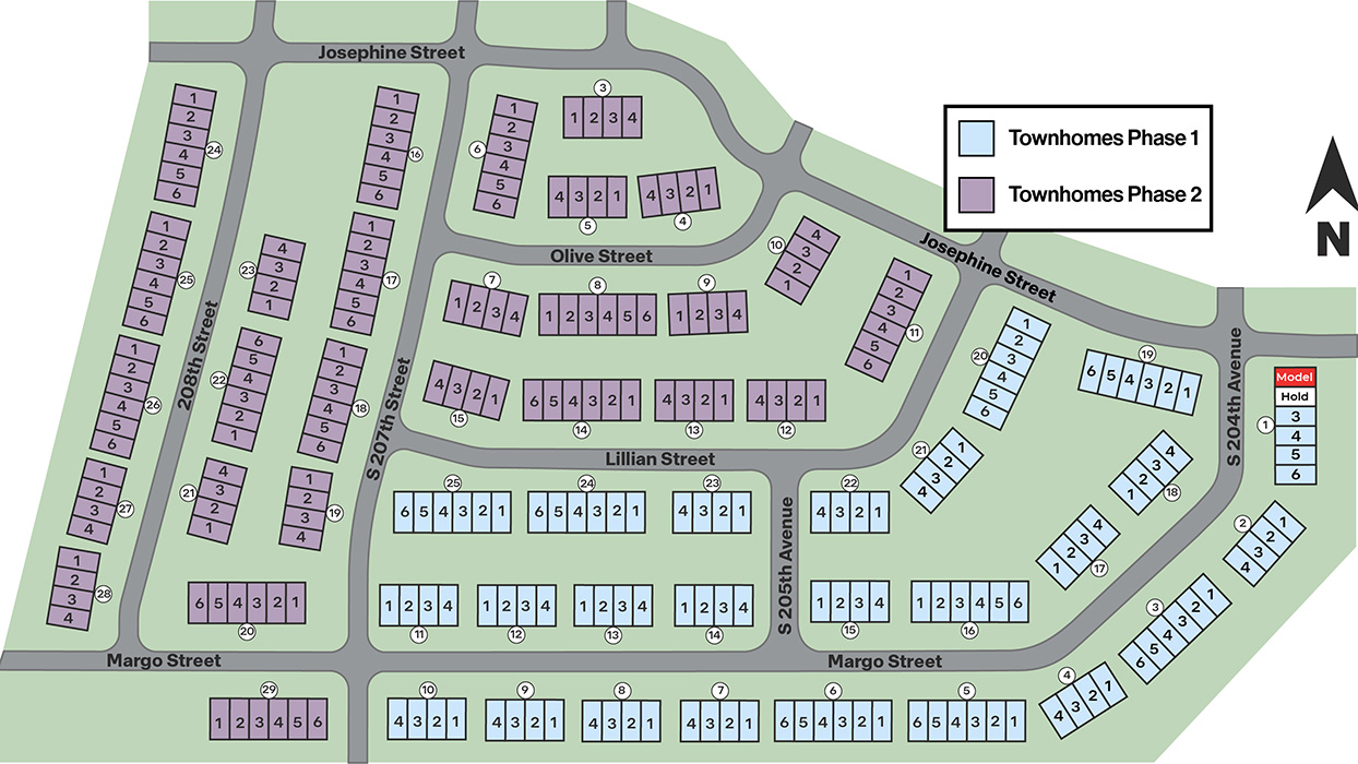 Static Lot Map