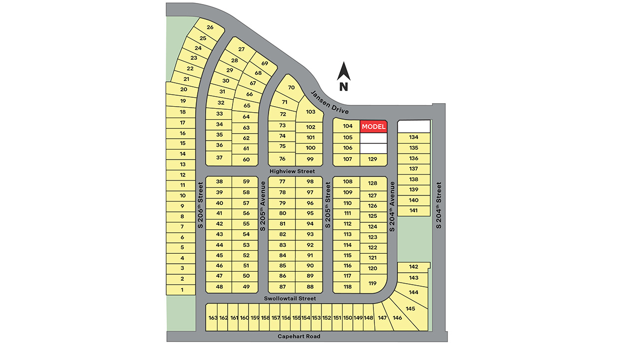 Static Lot Map