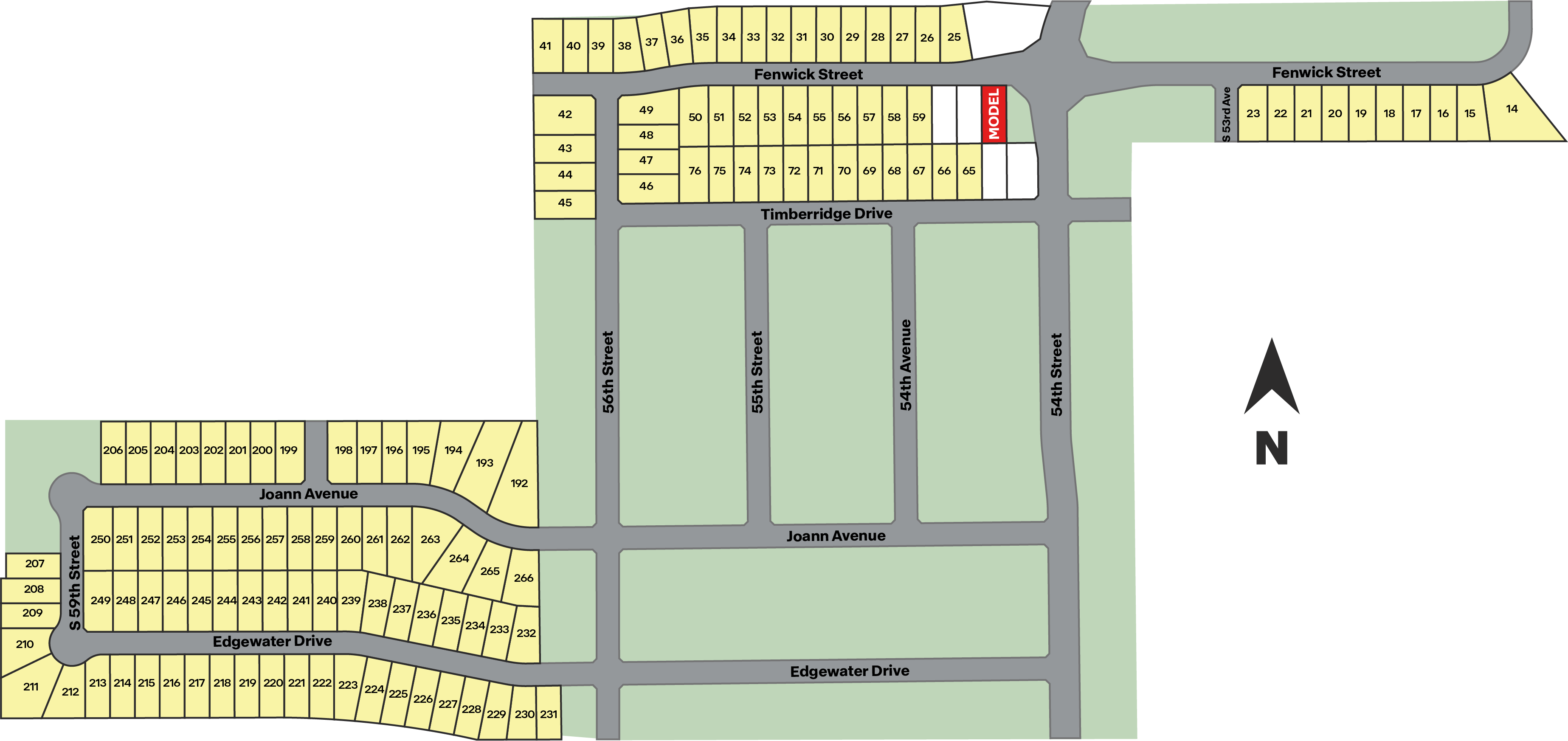 Static Lot Map