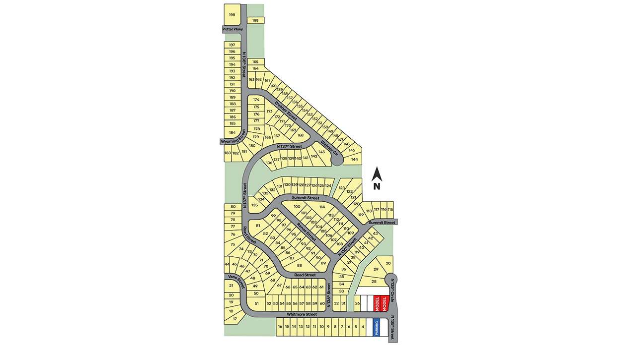 Static Lot Map