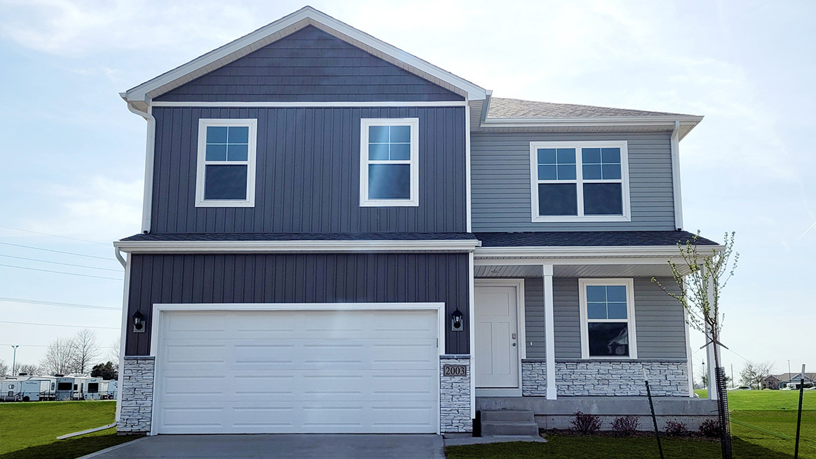 exterior of bellhaven home