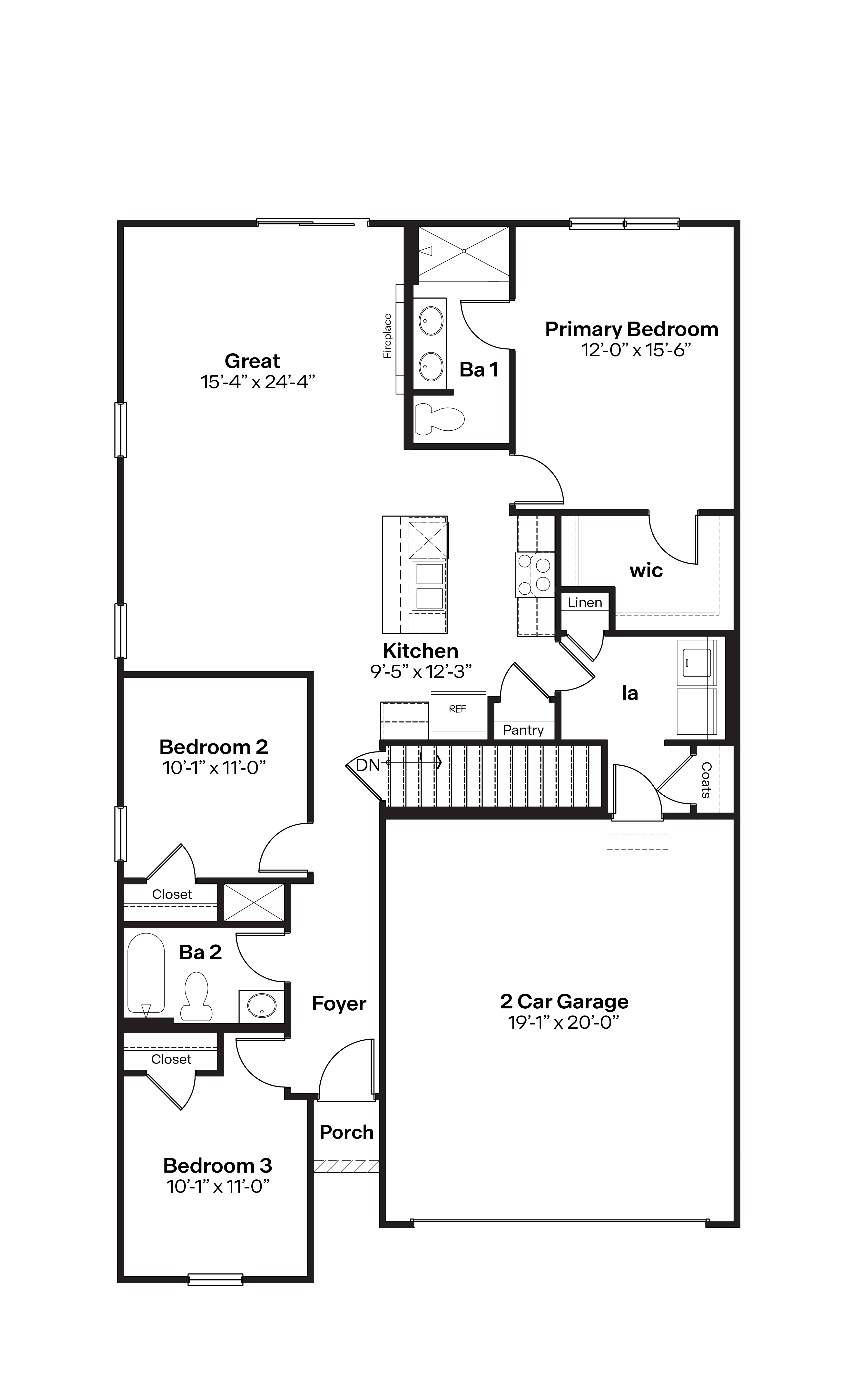 Abbott main level rendering