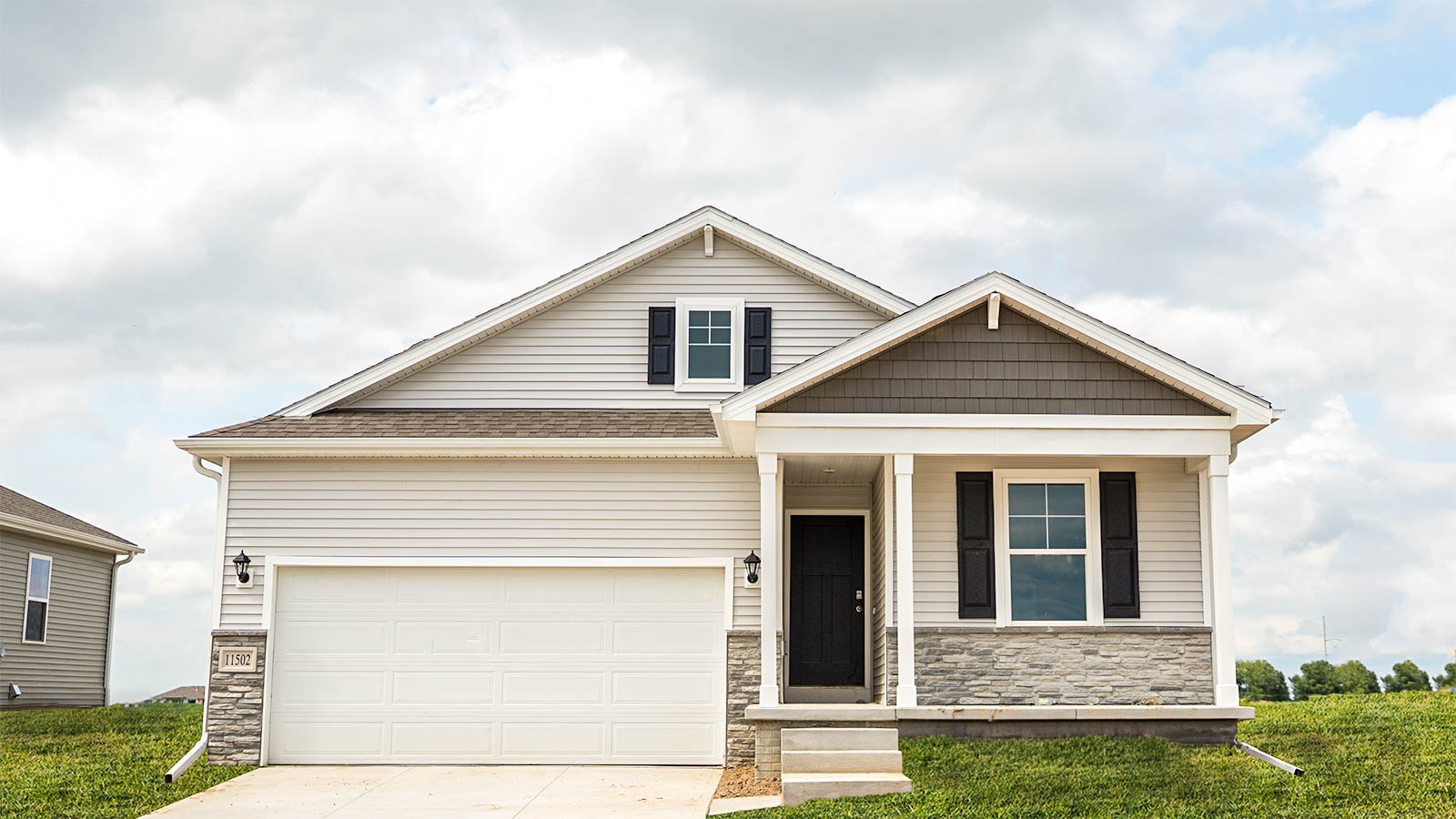 exterior of abbott home