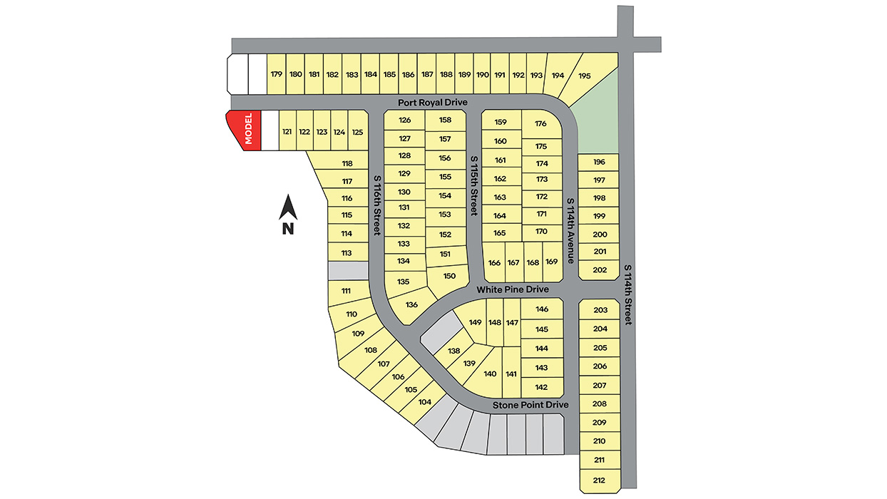 Static Lot Map