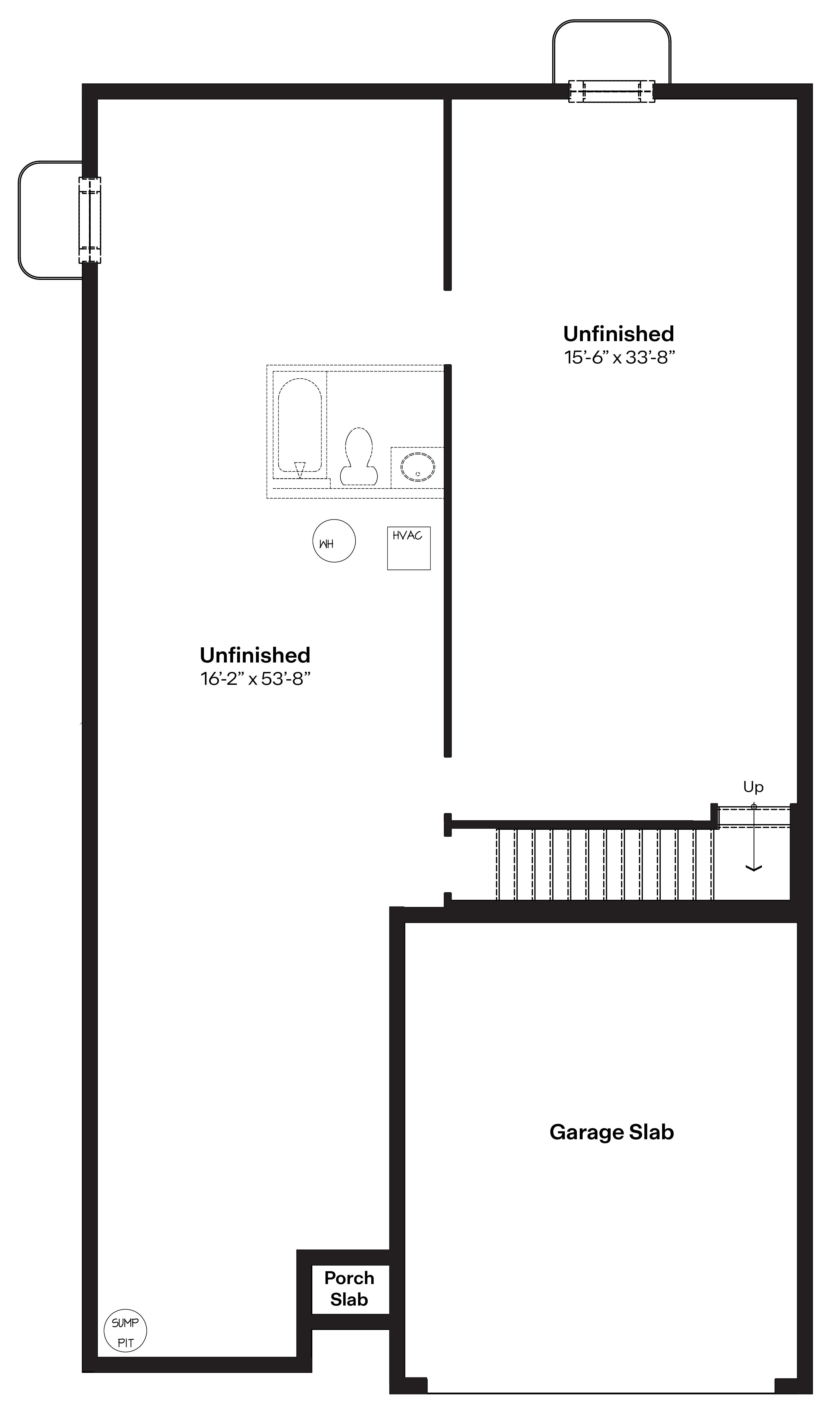 Roland unfinished basement