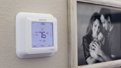 Home is connected thermostat