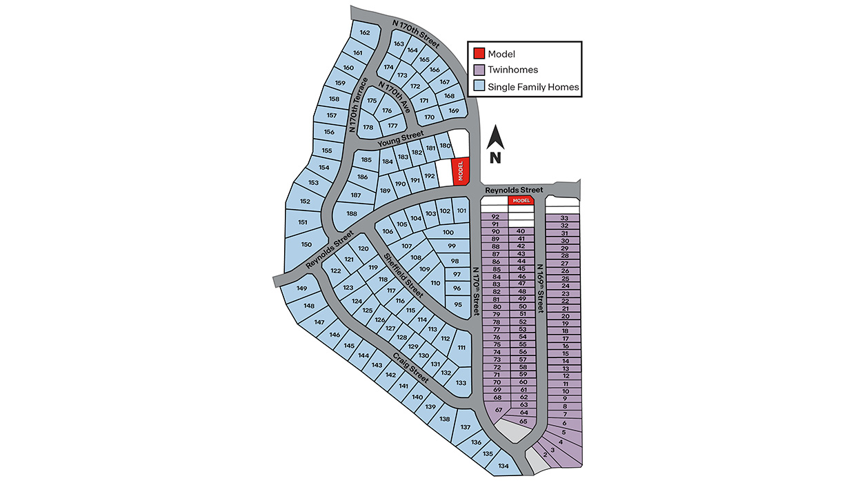 Static Lot Map