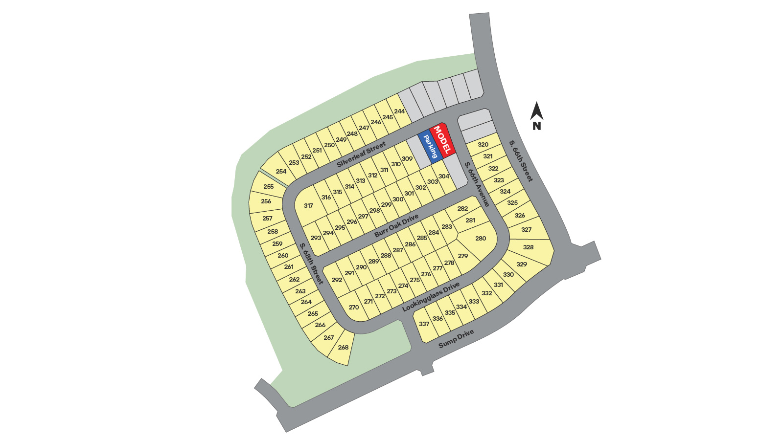 Static Lot Map