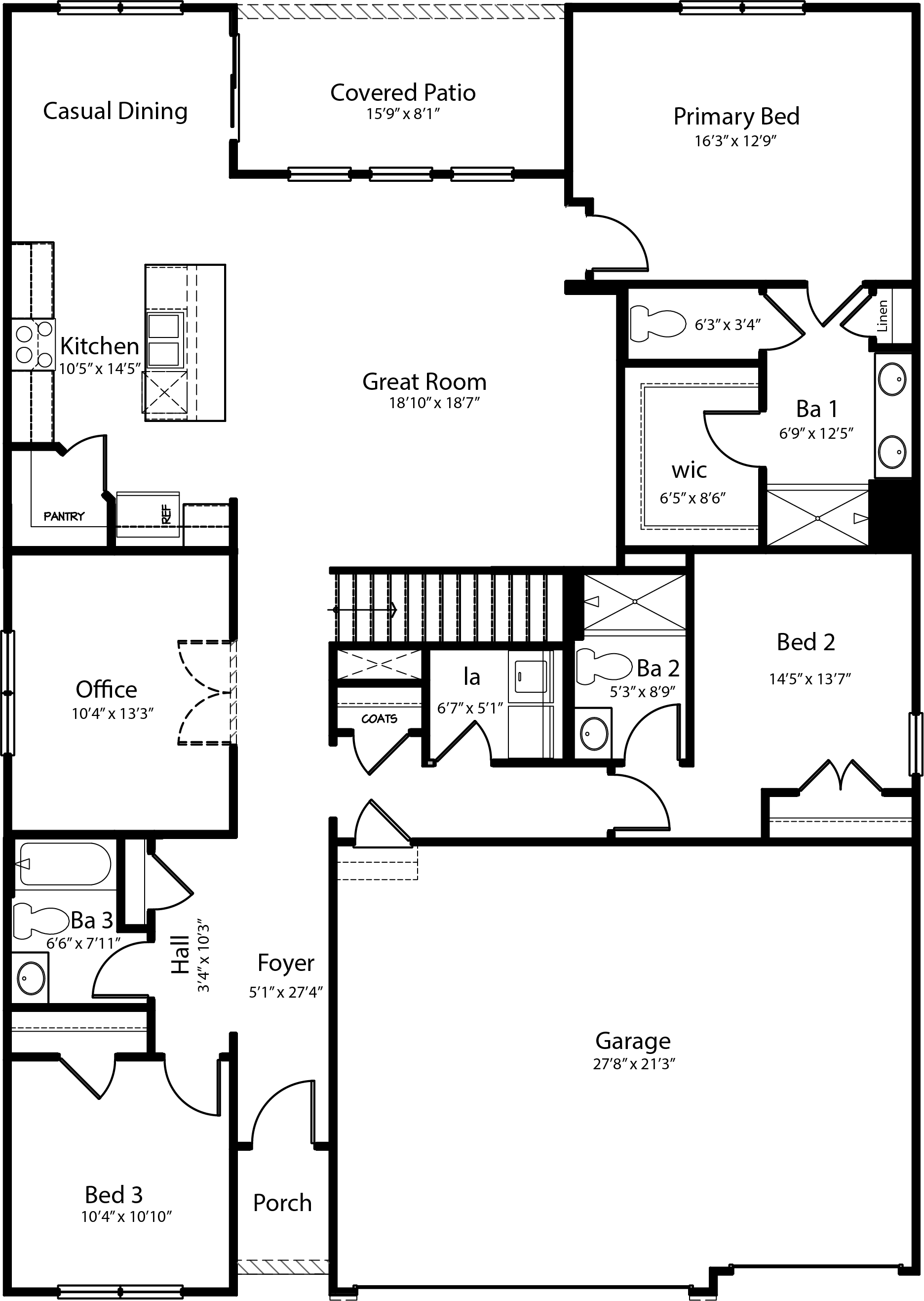 Fairfield - Main floor