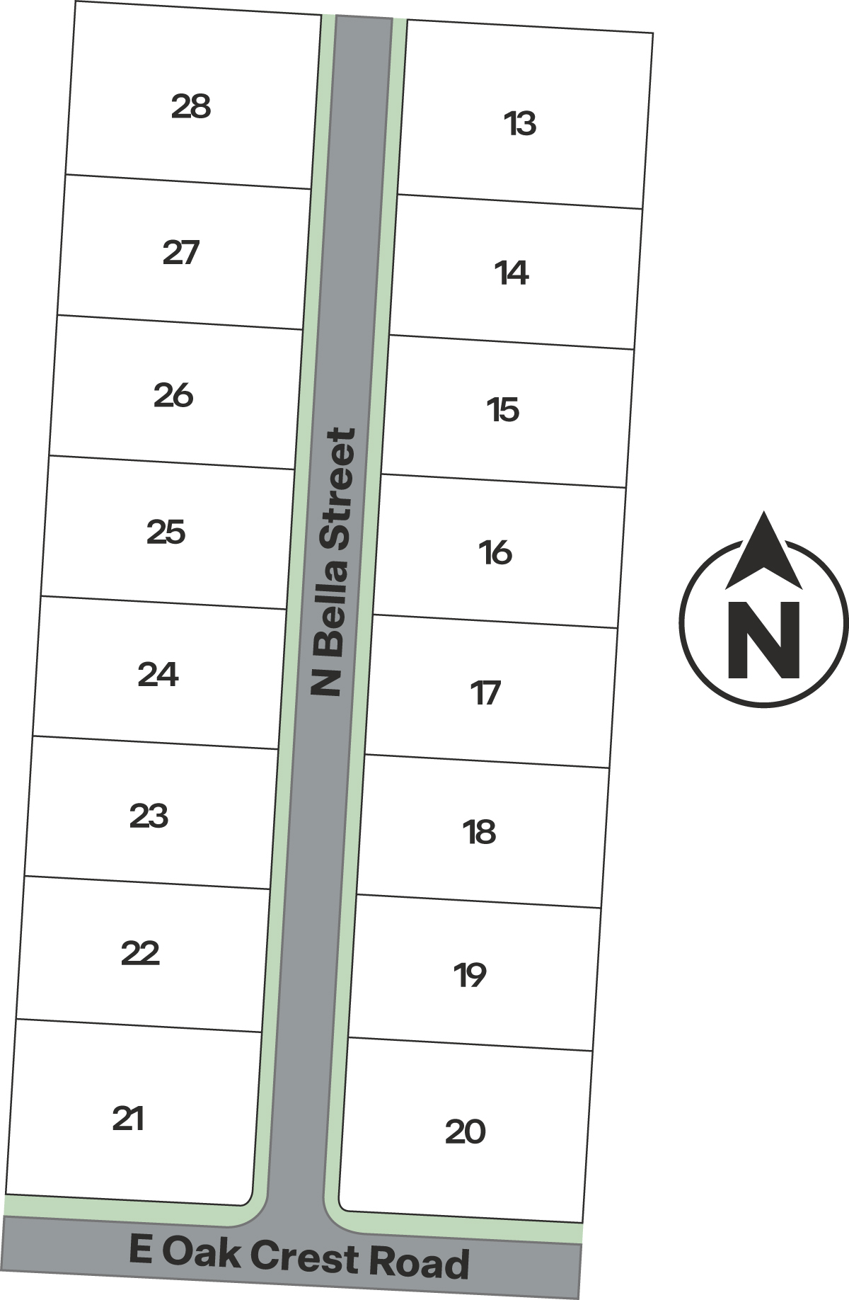 Static Lot Map