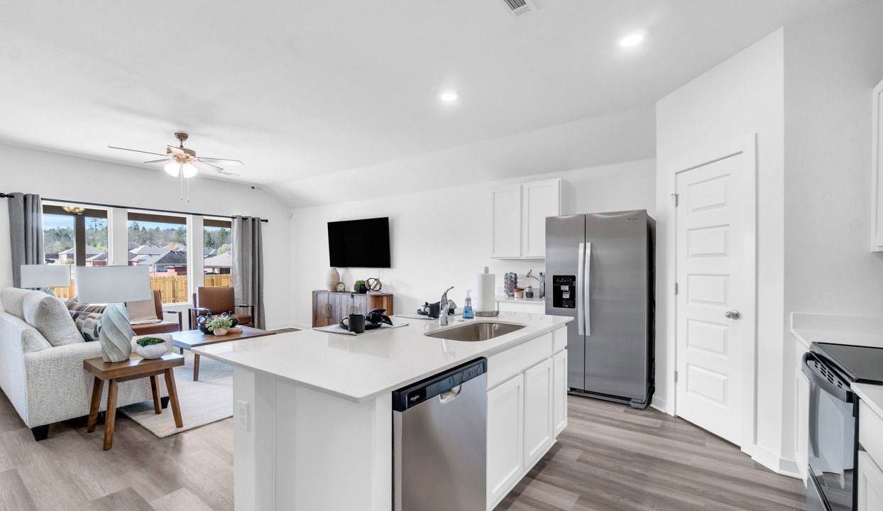 Kitchen and Living