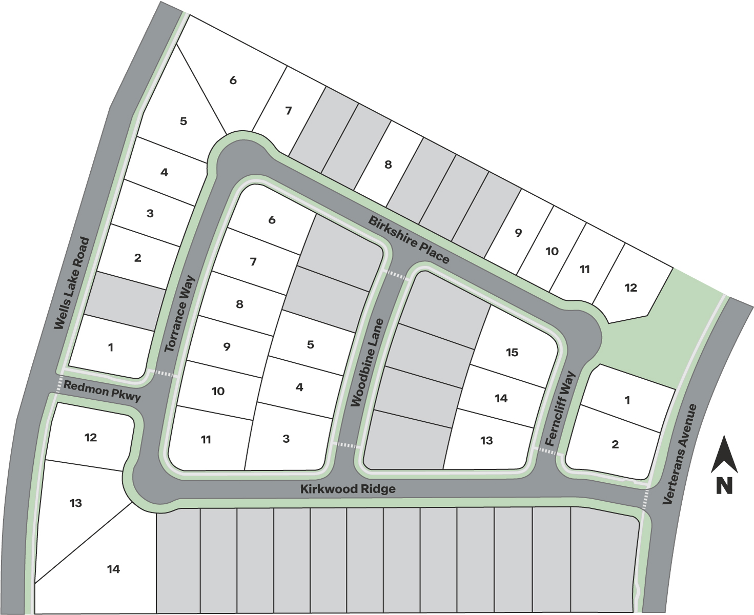 Static Lot Map