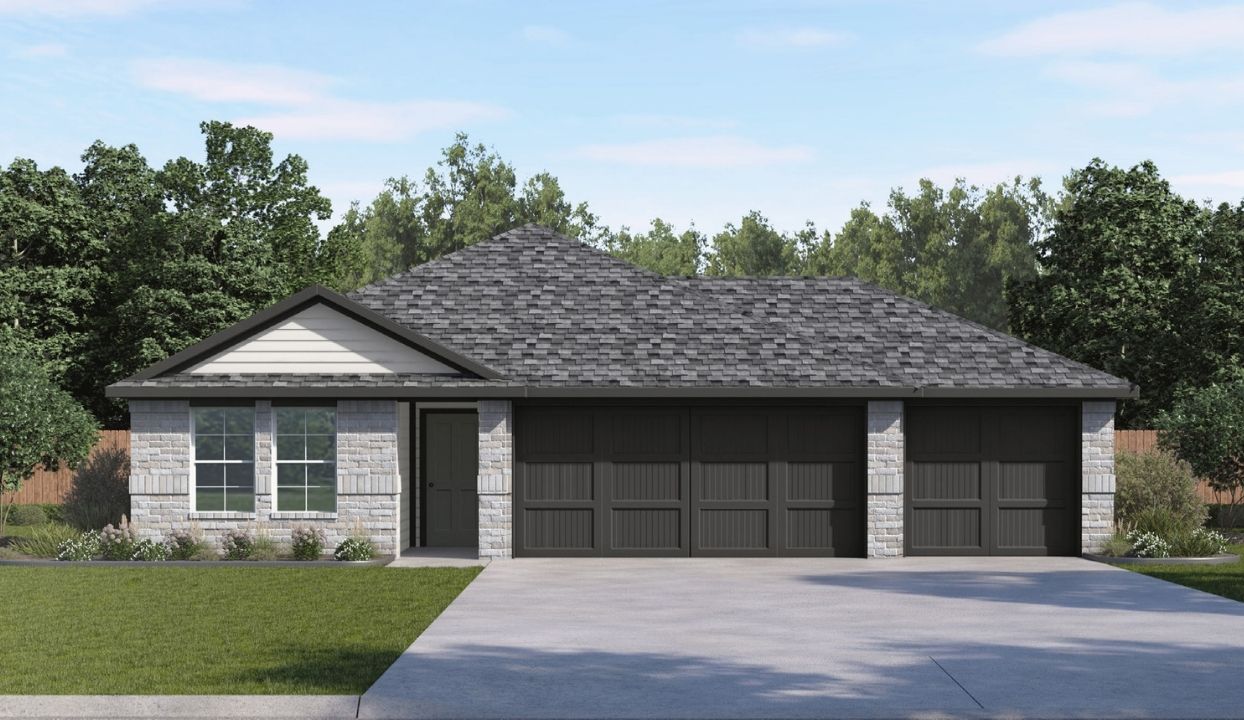 3 Car Front Elevation A