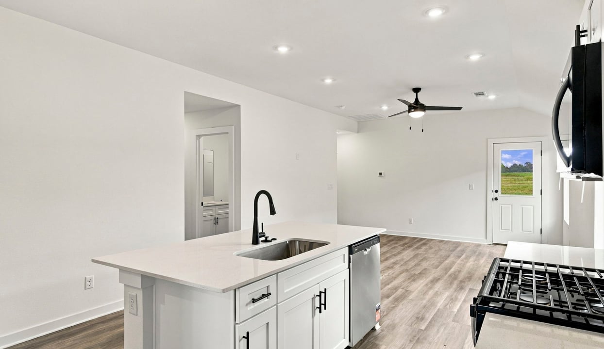 Kitchen and Living