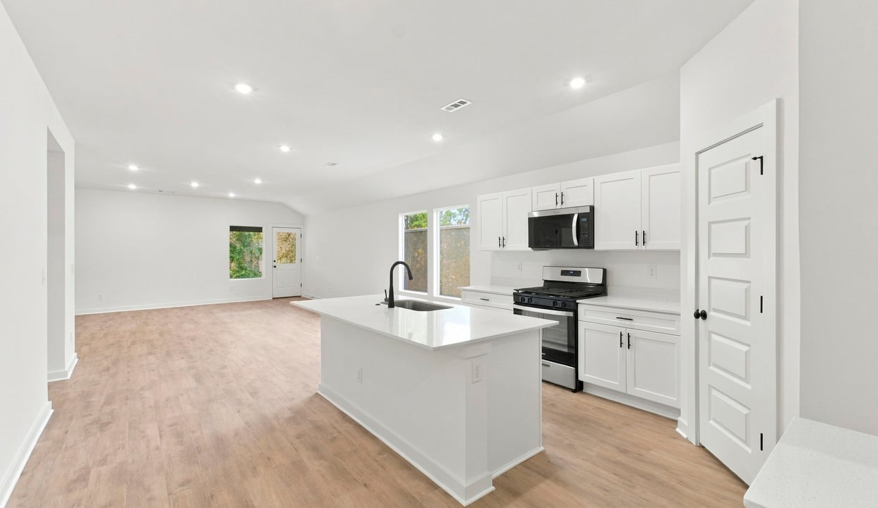 Kitchen and Living
