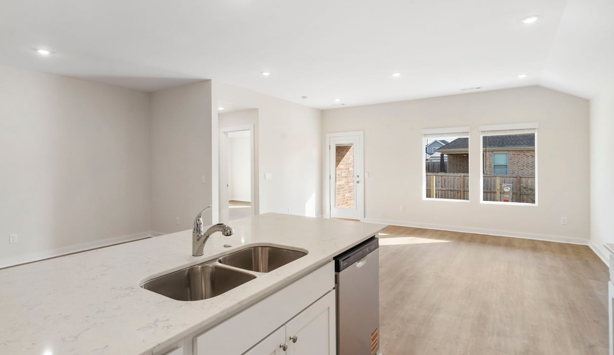 Kitchen and Living