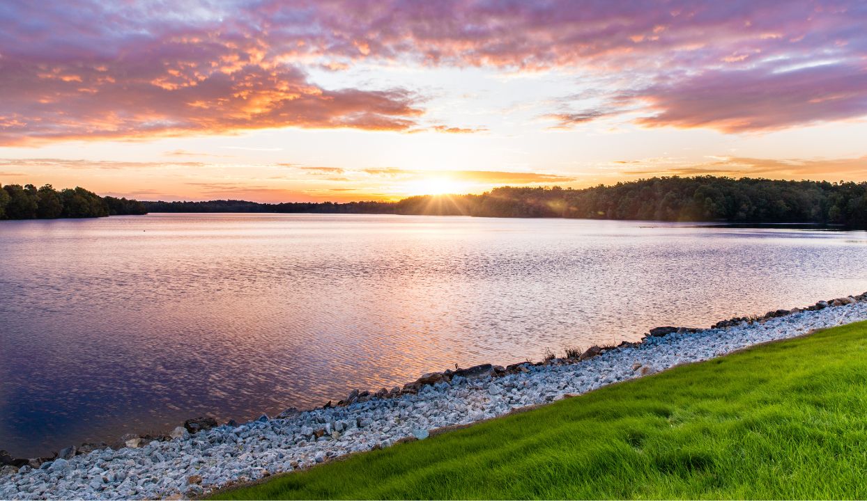Lake Fayetteville at Sunrise
