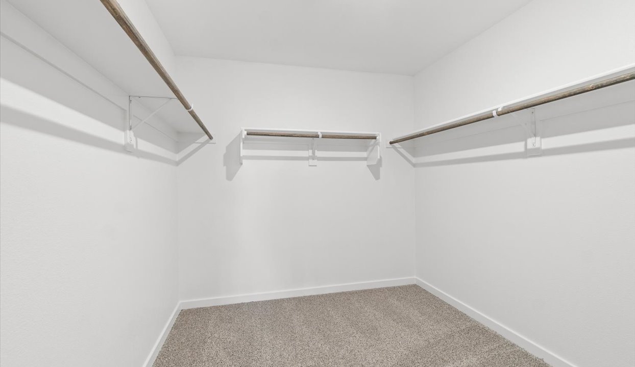 Primary closet