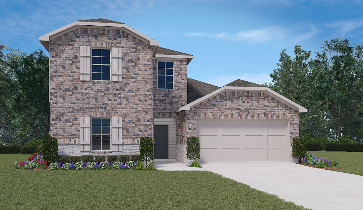 Brick Exterior Elevation B