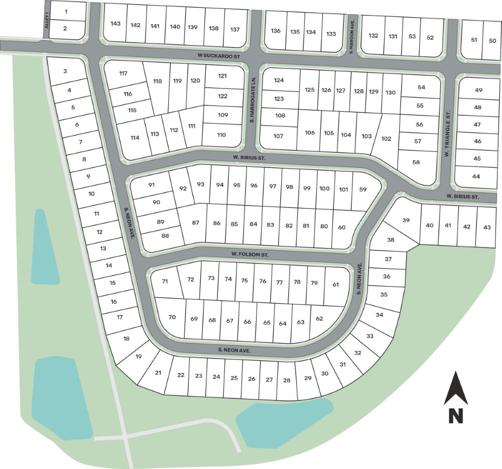 Static Lot Map