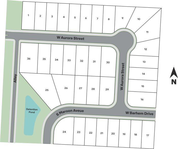 Static Lot Map