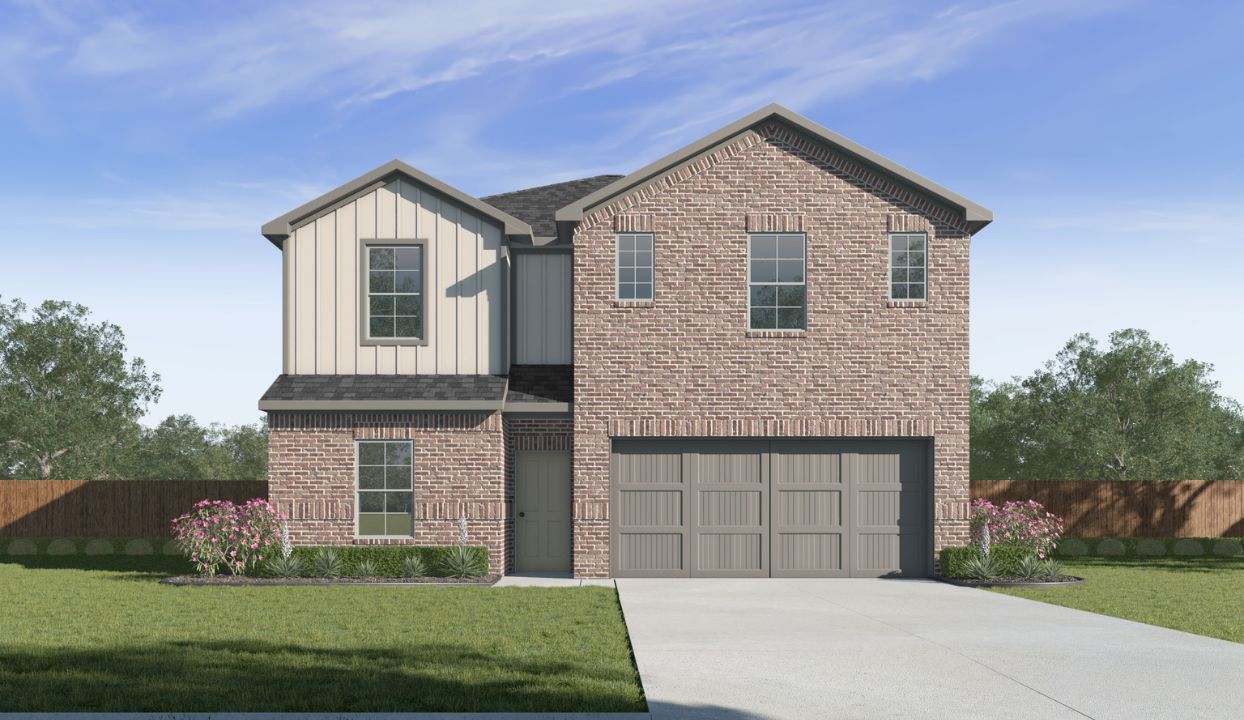 Front Brick Elevation