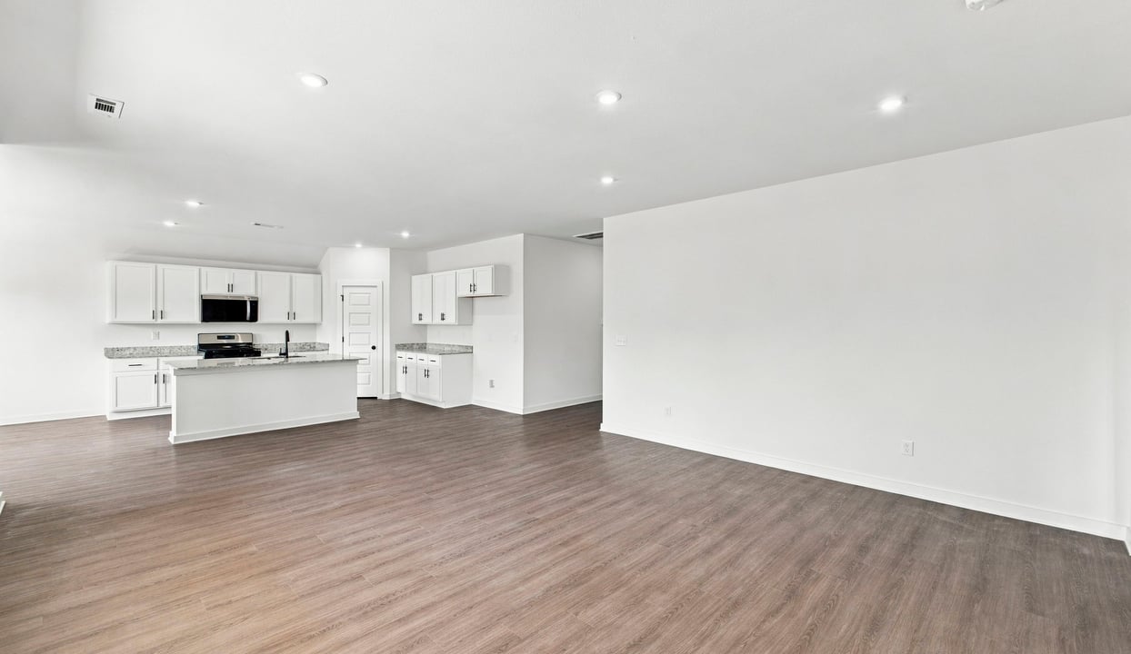 Living, Kitchen,and Entry