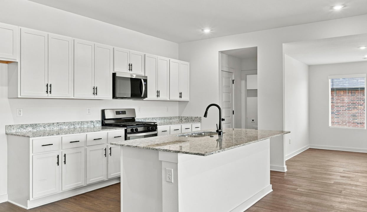 Kitchen Island and Pantry