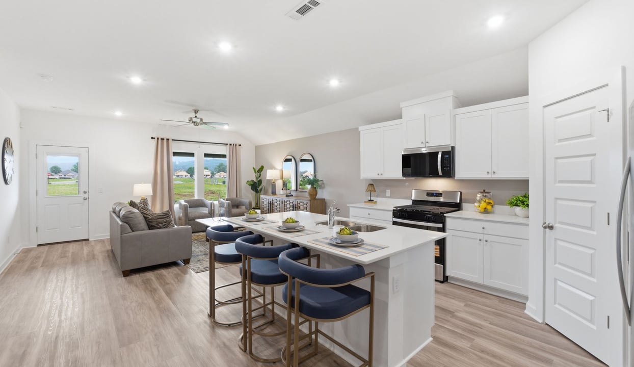Kitchen and Living