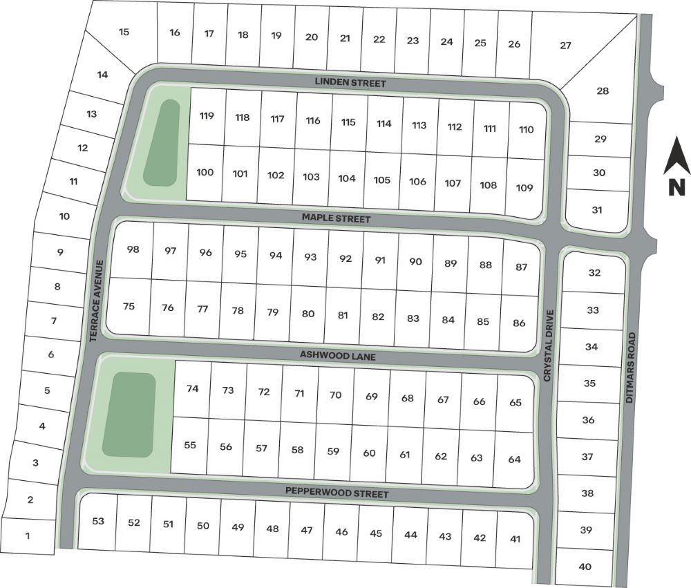 Static Lot Map