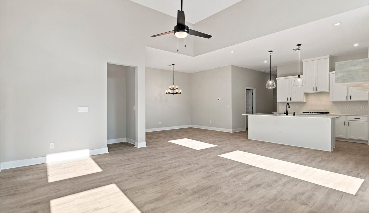 Living, Kitchen, and DIning