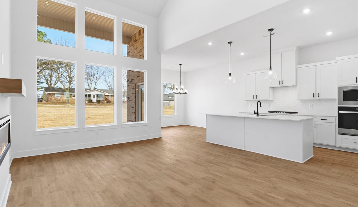 Living, Kitchen, DIning