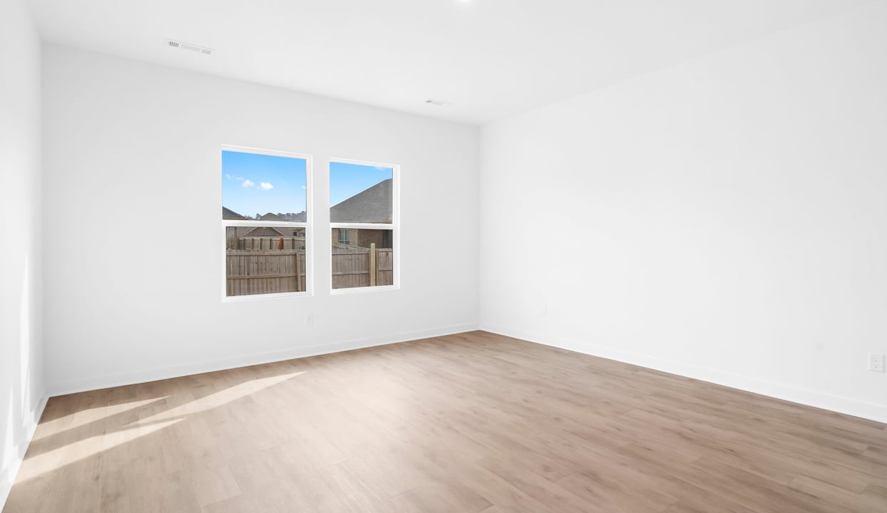 Primary Bedroom with lvp flooring