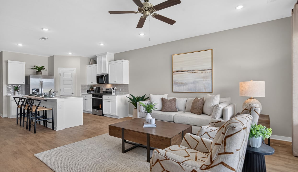 Living and Kitchen