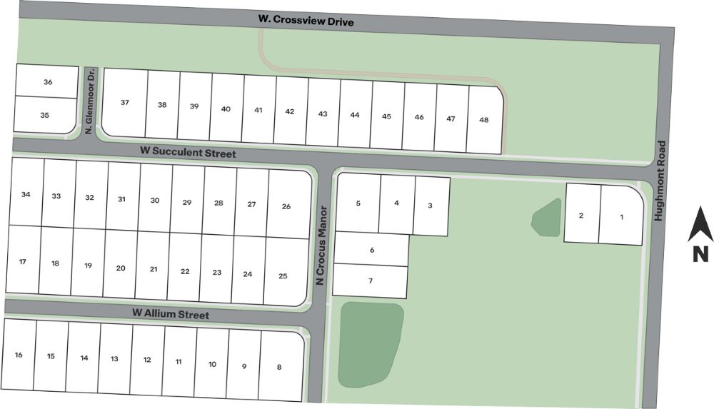 Static Lot Map