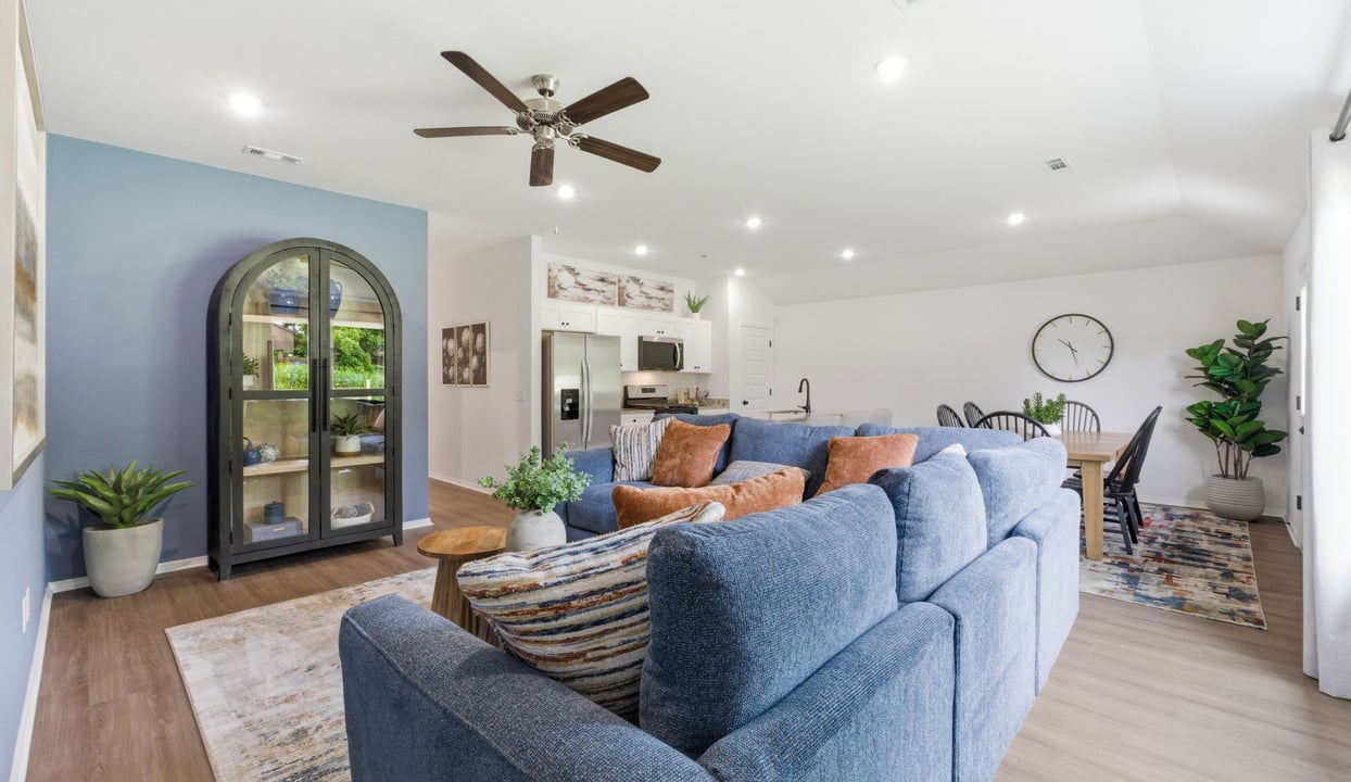 Living, Kitchen, and Dining