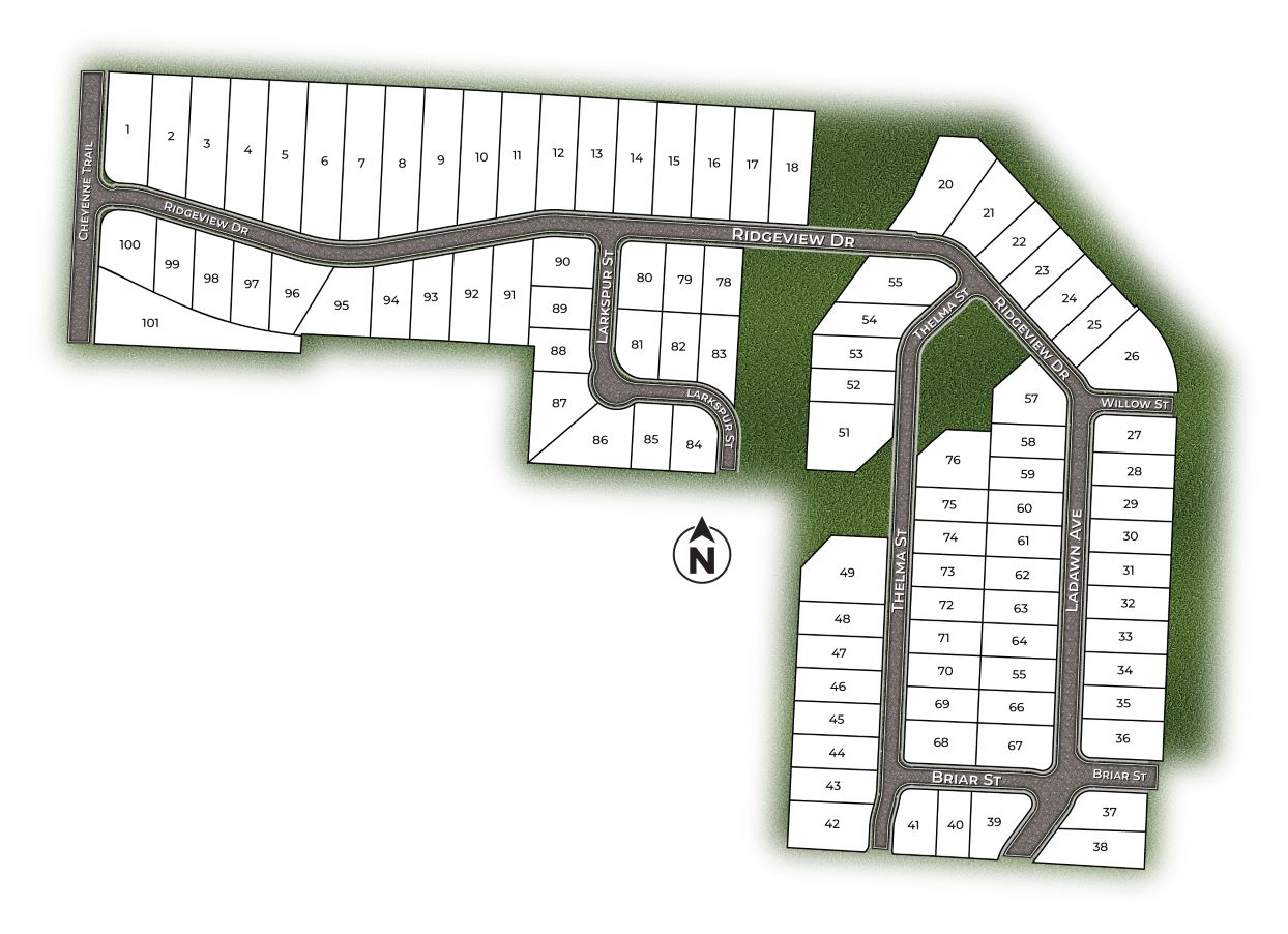 Static Lot Map