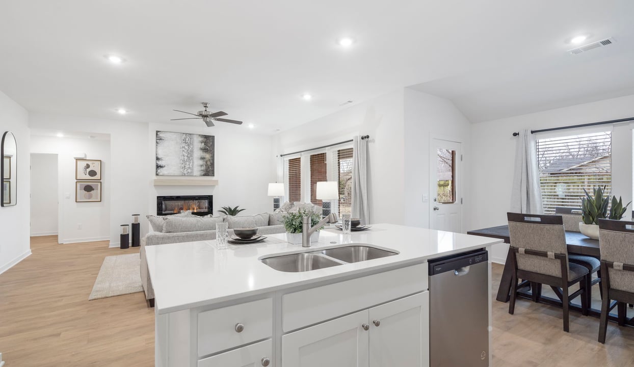 Kitchen and Living