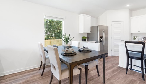 Dining Room and Kitchen