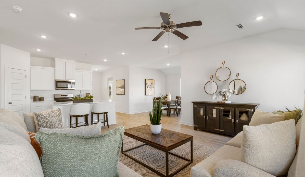 Living, DIning and Kitchen