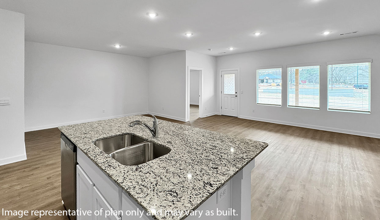 Kitchen Dining Living