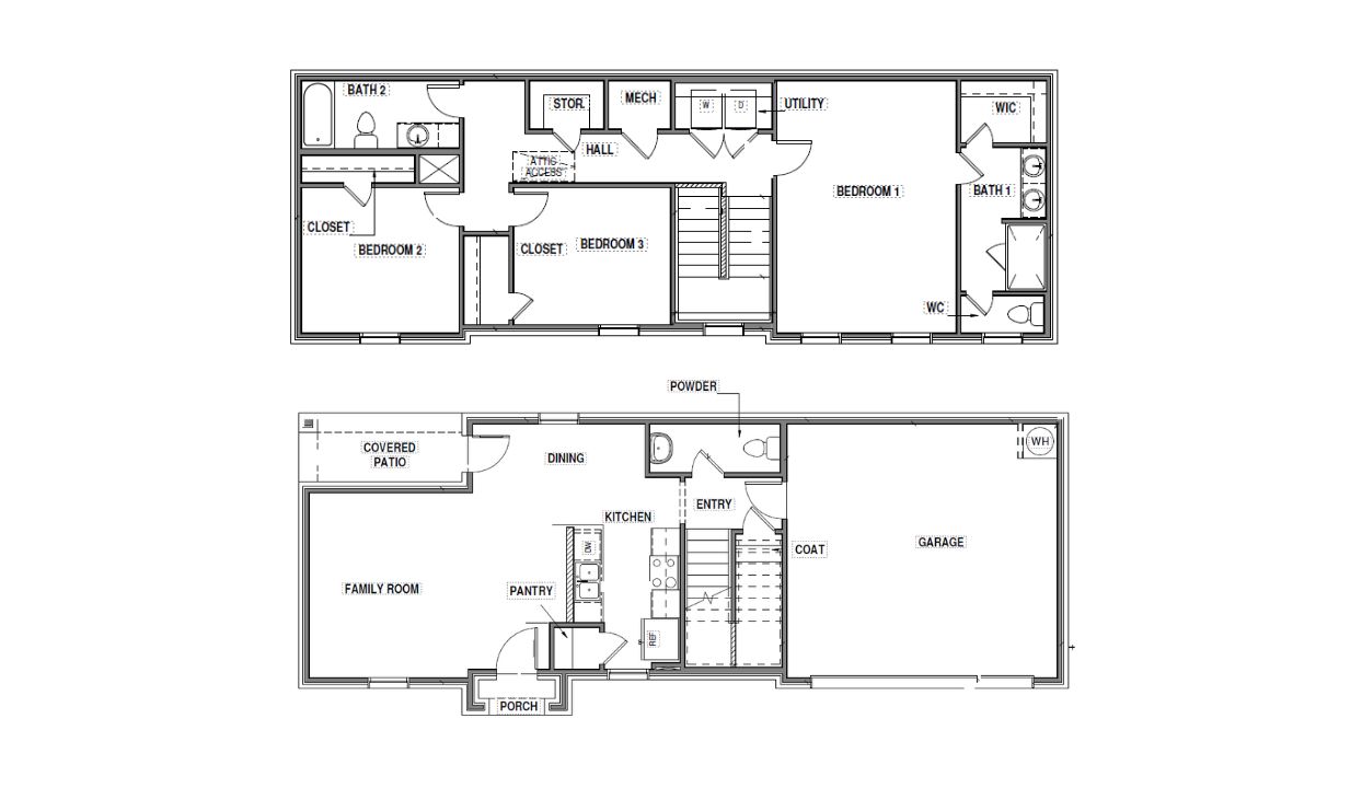 Floor Plan for 1665