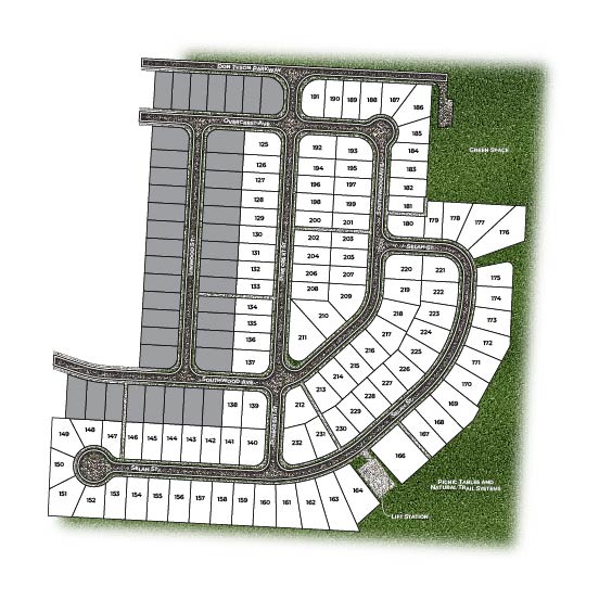 Static Lot Map