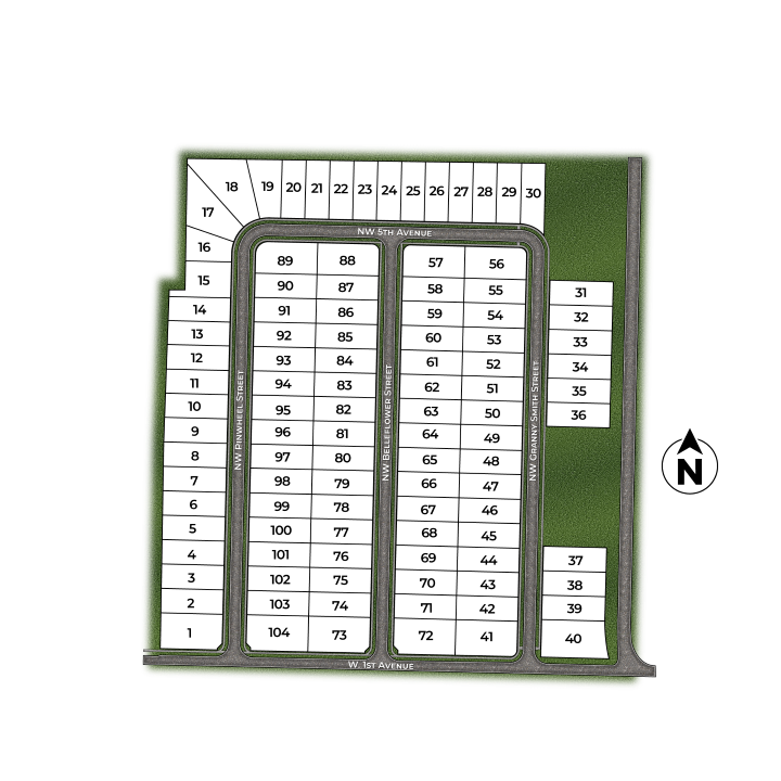 Static Lot Map