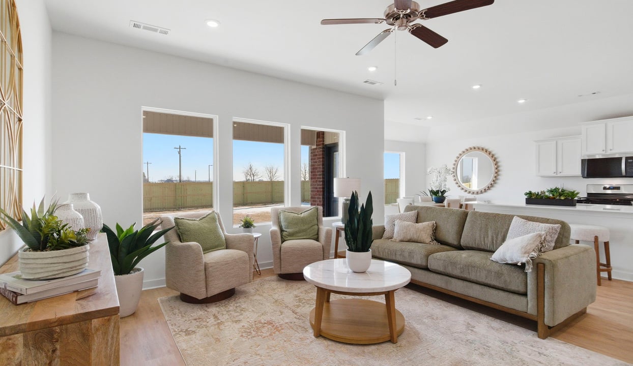Living, Kitchen, and DIning
