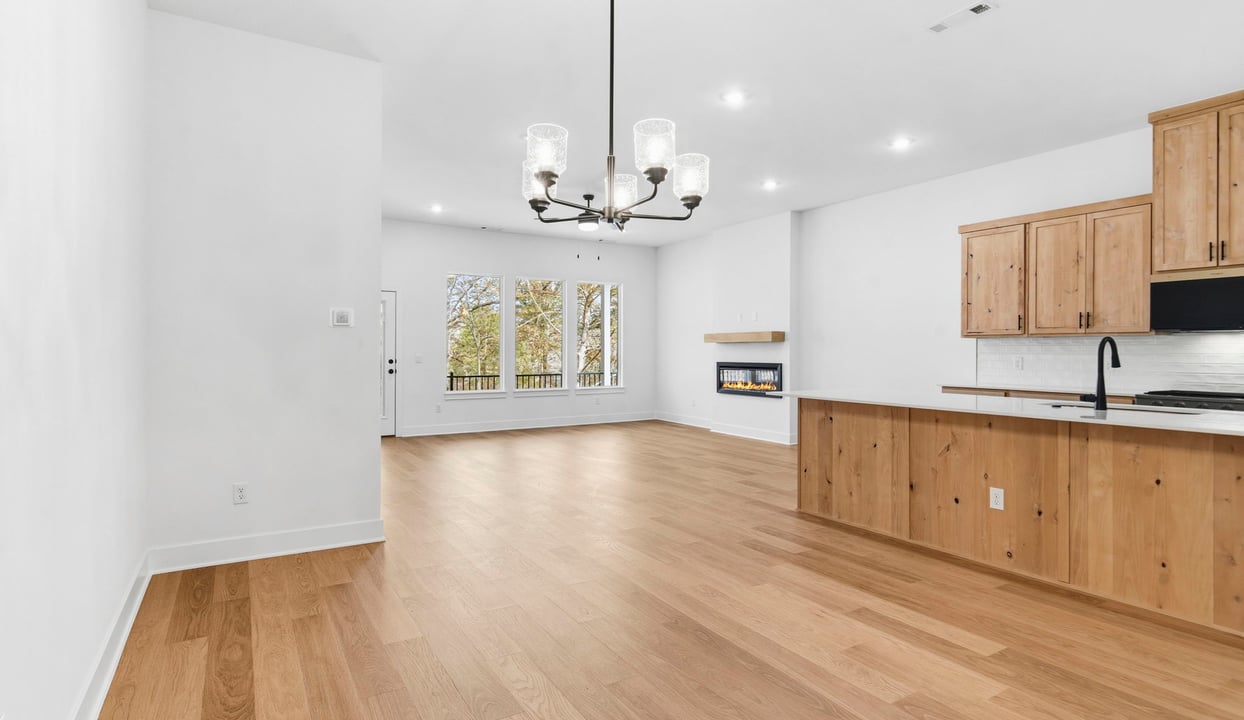 Dining Kitchen and Living