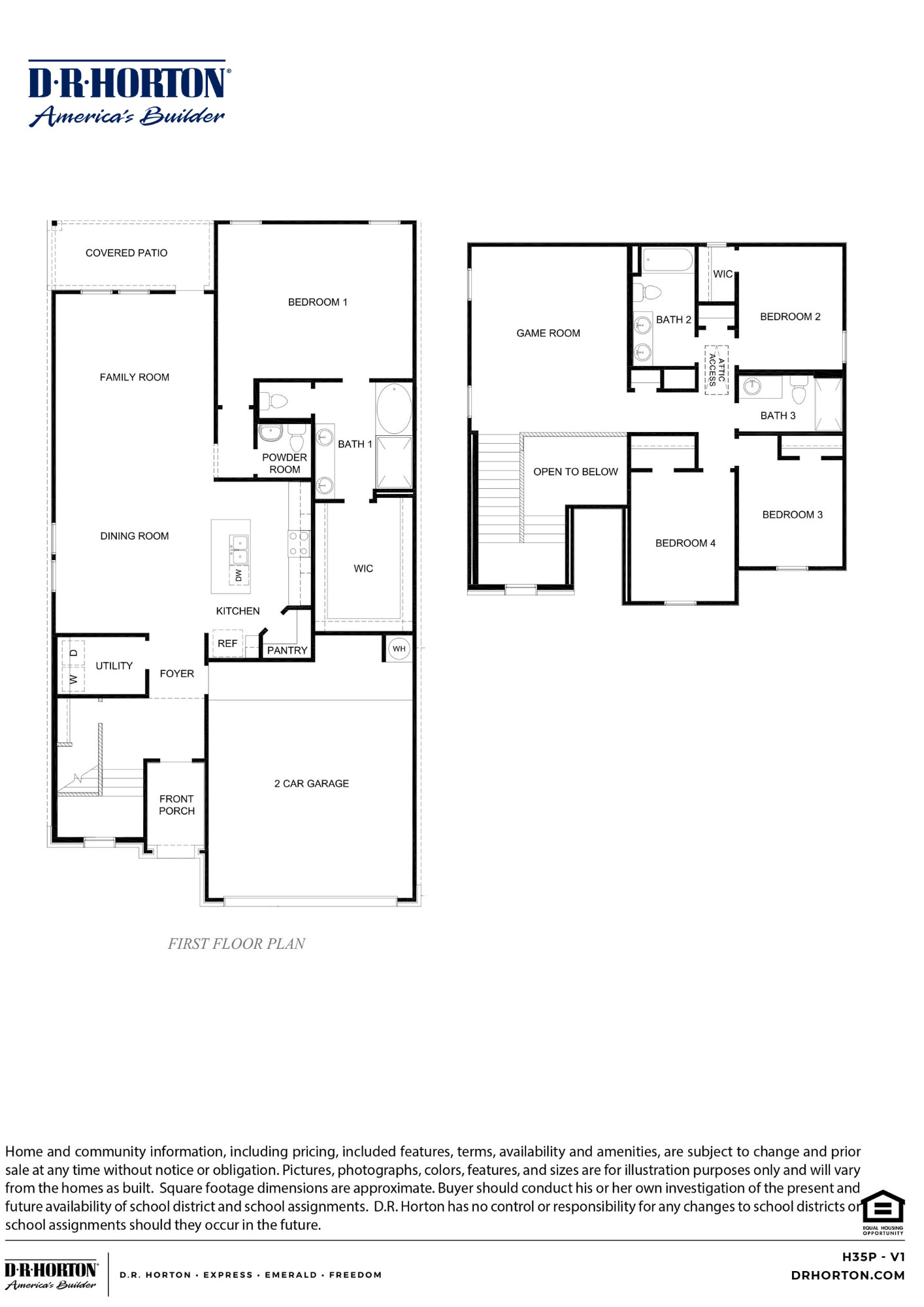 H35P Floorplan