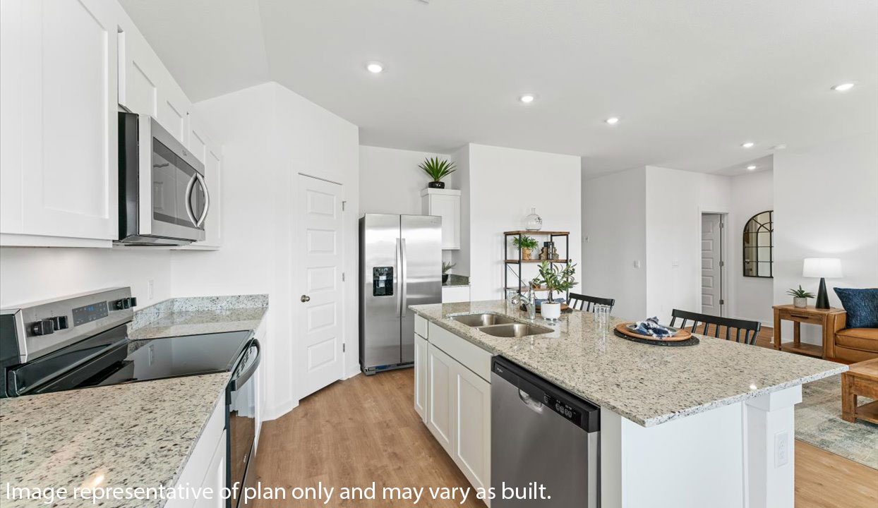 Kitchen and Living