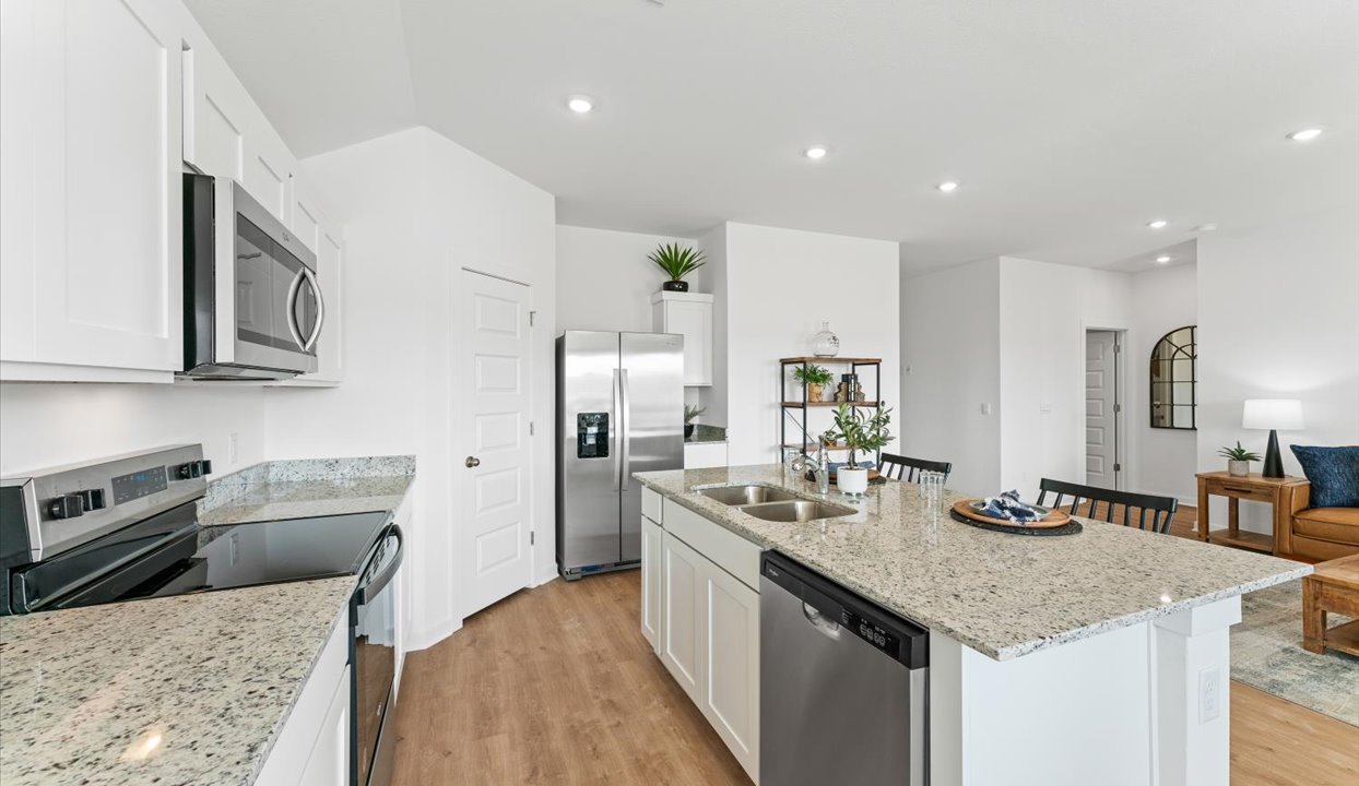 Kitchen and Living