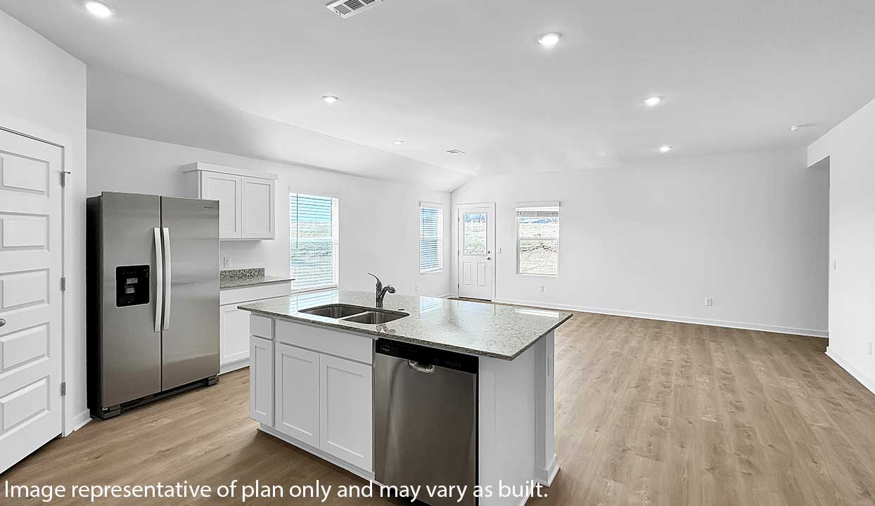 Kitchen and Living